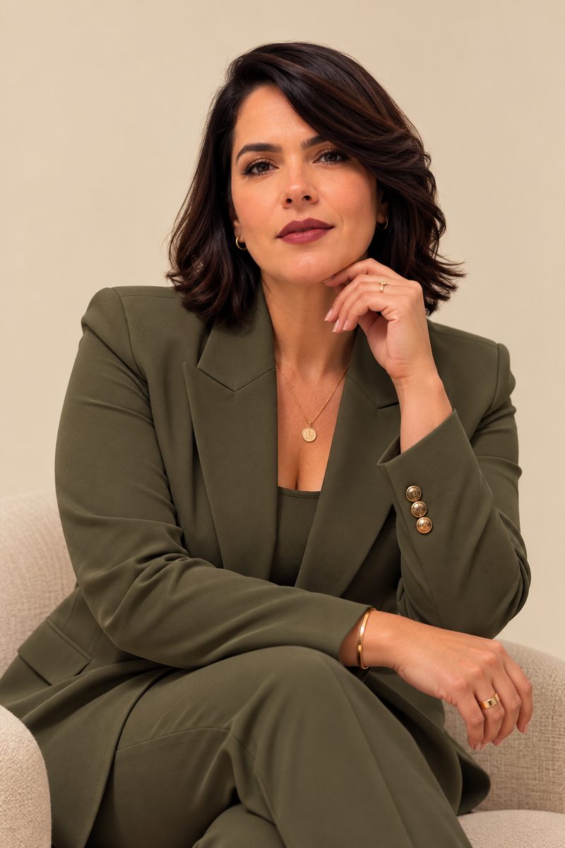 Karla Krigare em atendimento presencial